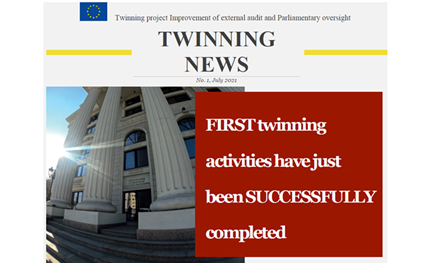 First Twinning e-news were published 